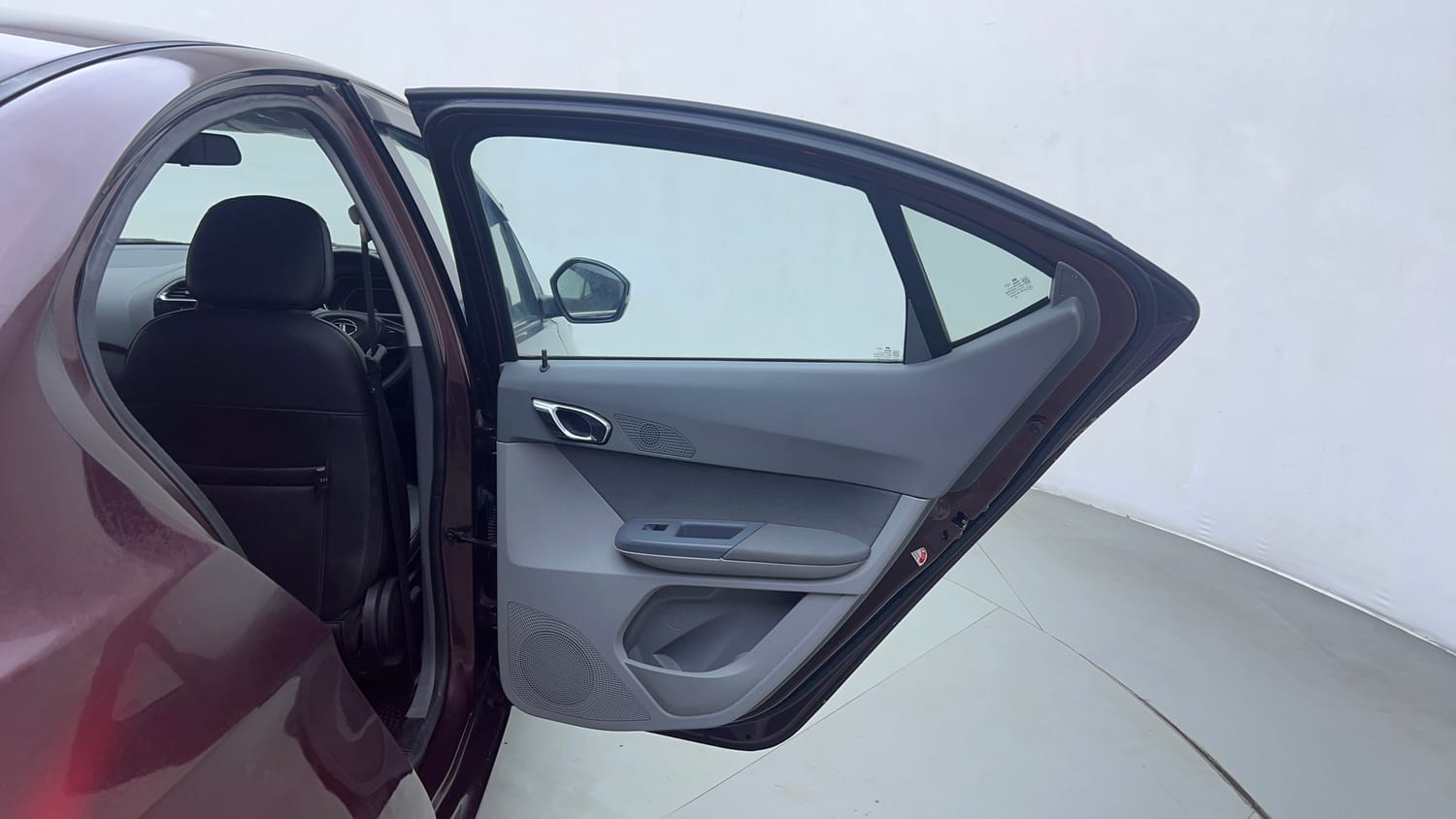 Used 2022 Tata Tigor XZA Plus Petrol Automatic interior RIGHT REAR DOOR OPEN VIEW