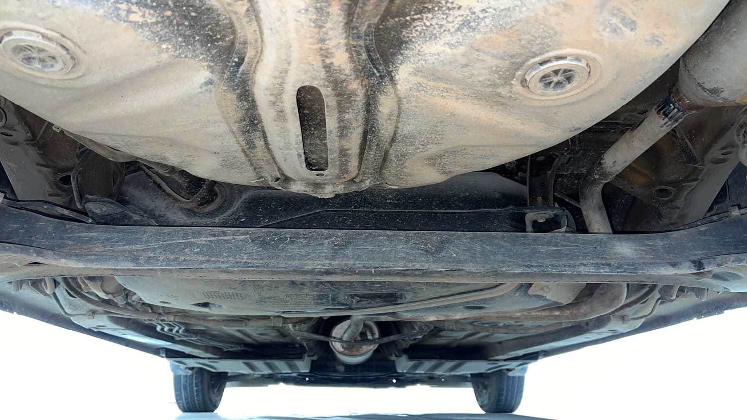 Used 2023 Maruti Suzuki Swift VXi Petrol Manual extra REAR UNDERBODY VIEW (TAKEN FROM REAR)