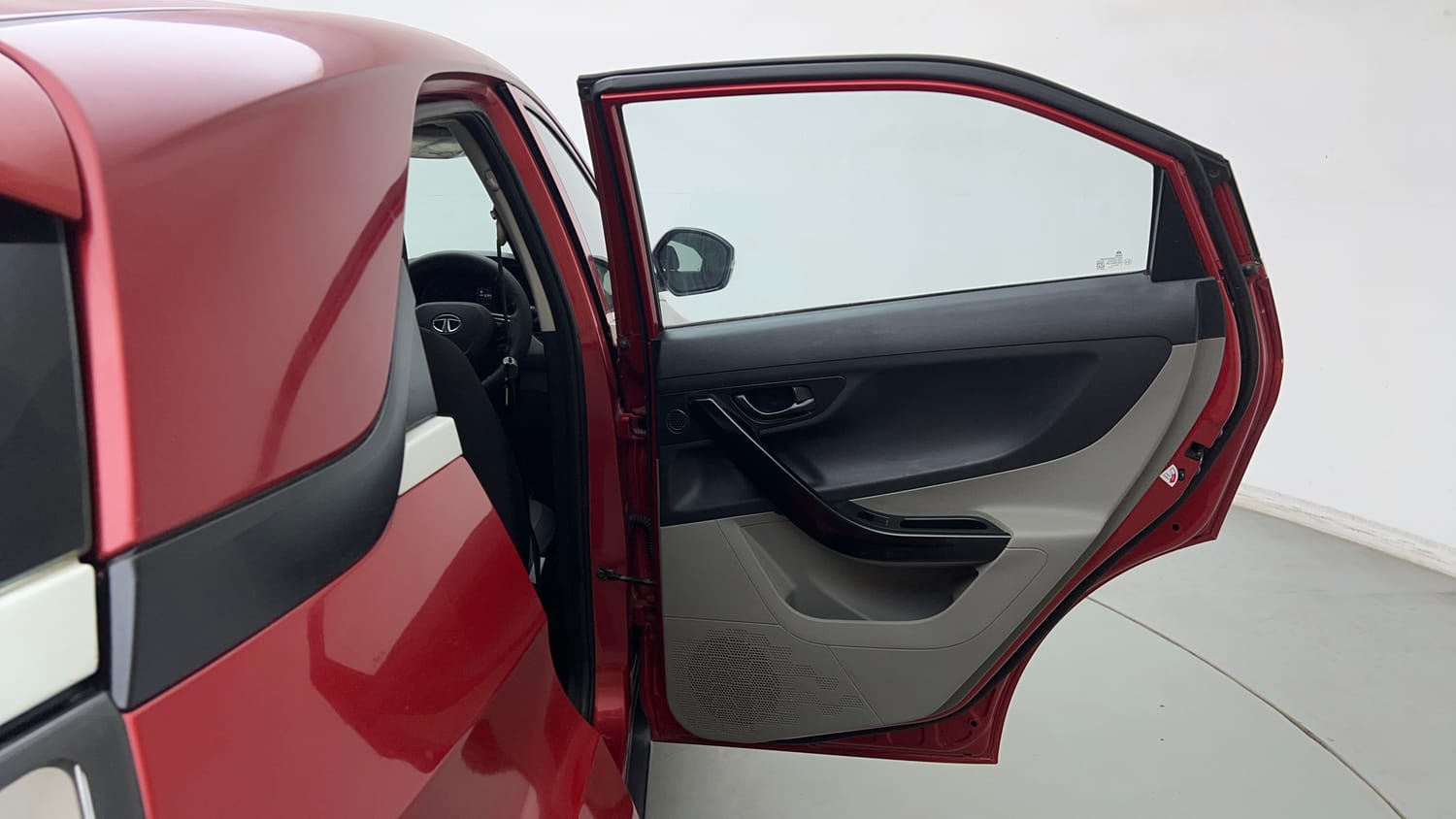 Used 2018 Tata Nexon XM Petrol Manual interior RIGHT REAR DOOR OPEN VIEW