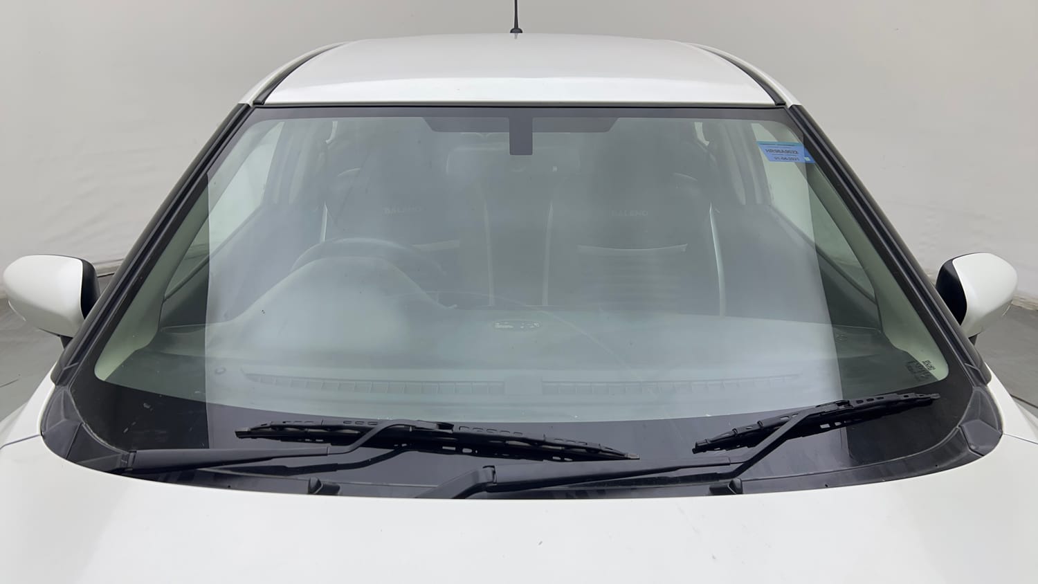 Used 2021 Maruti Suzuki Baleno Zeta Petrol Manual exterior FRONT WINDSHIELD VIEW