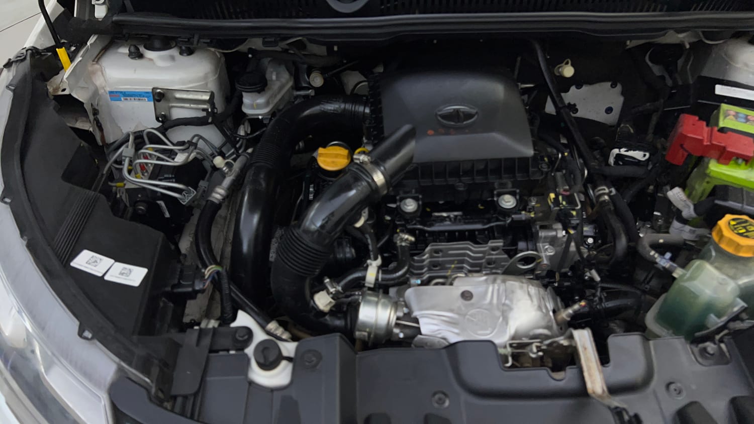 Used 2022 Tata Nexon XZA Plus (Premium) Petrol Automatic engine ENGINE RIGHT SIDE VIEW
