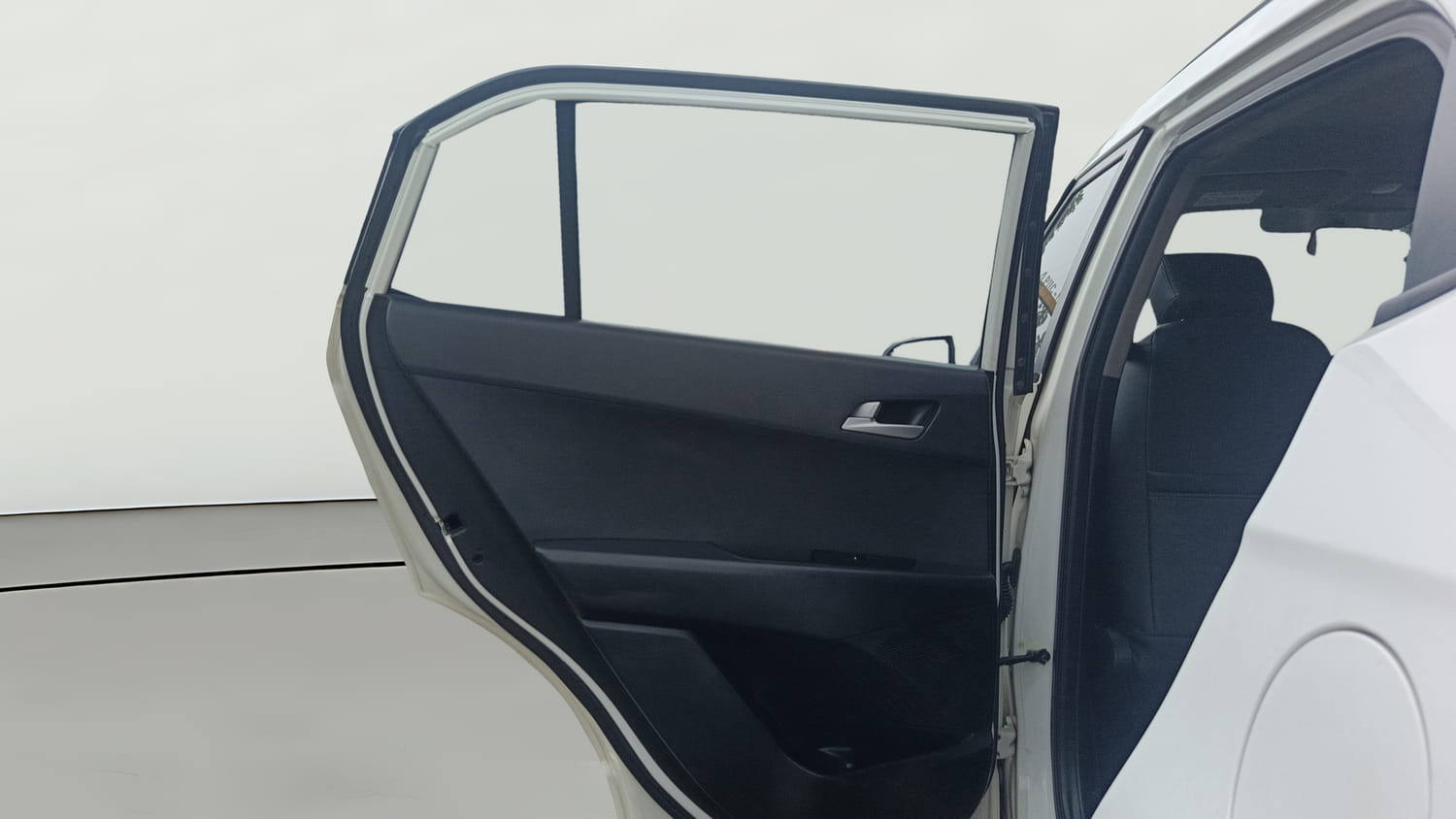 Used 2019 Hyundai Creta SX 1.6 AT CRDi Diesel Automatic interior LEFT REAR DOOR OPEN VIEW