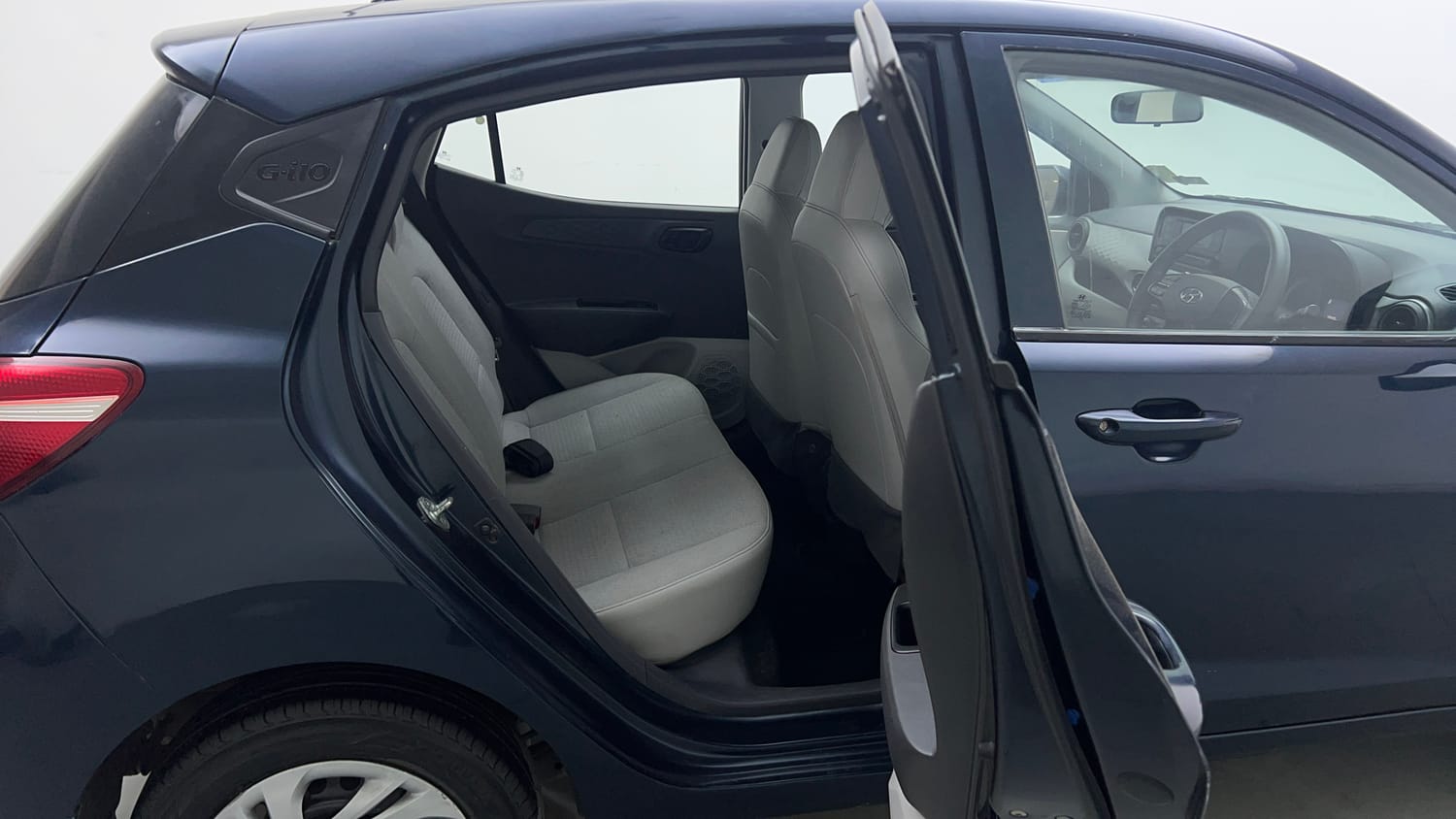 Used 2021 Hyundai Grand i10 Nios Magna 1.2 Kappa VTVT Petrol Manual interior RIGHT SIDE REAR DOOR CABIN VIEW