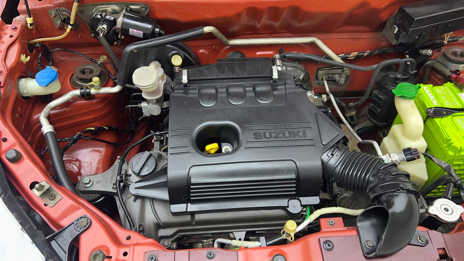 Used 2015 Maruti Suzuki Alto K10 VXi Petrol Manual engine ENGINE RIGHT SIDE VIEW