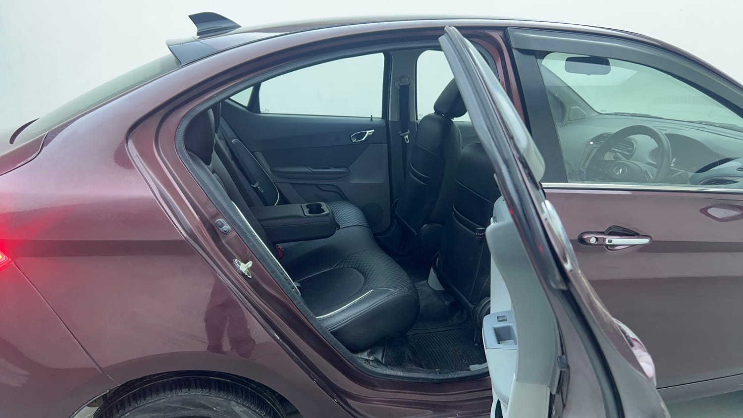 Used 2022 Tata Tigor XZA Plus Petrol Automatic interior RIGHT SIDE REAR DOOR CABIN VIEW