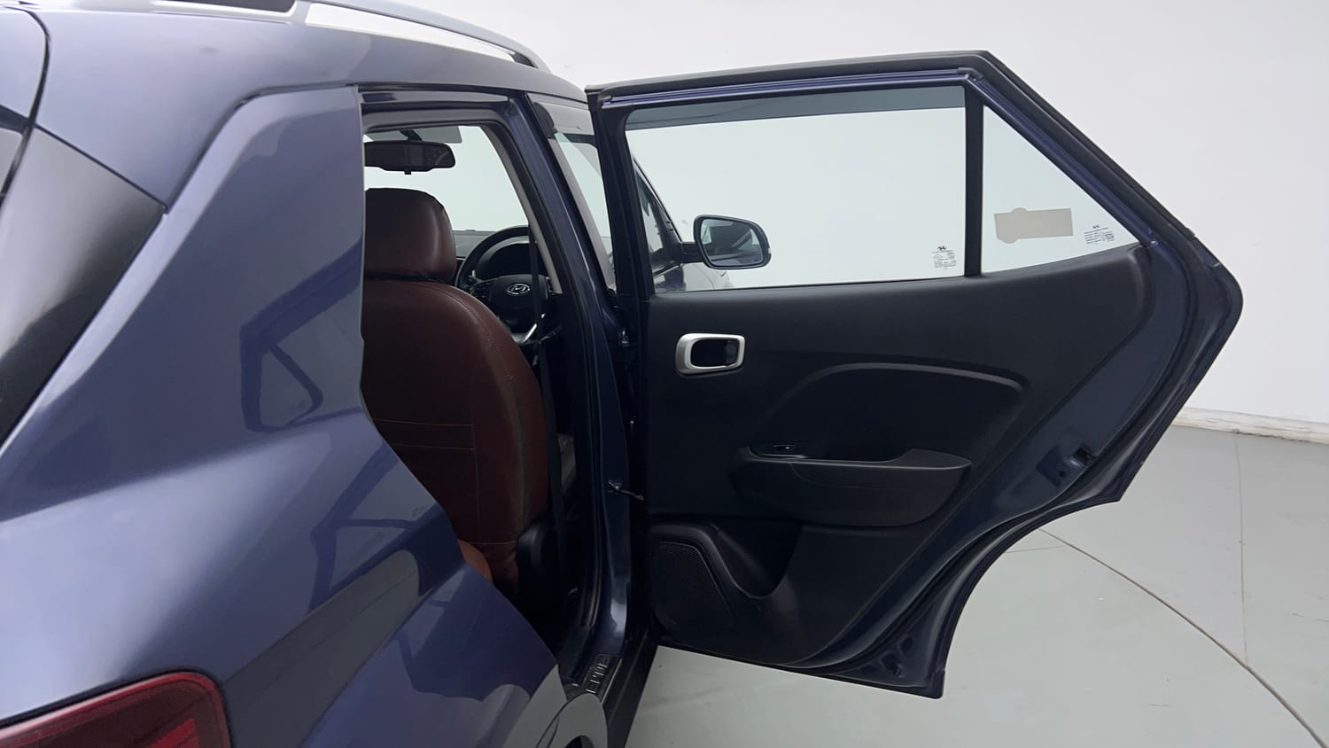 Used 2020 Hyundai Venue SX Plus 1.0 Turbo DCT Petrol Automatic interior RIGHT REAR DOOR OPEN VIEW