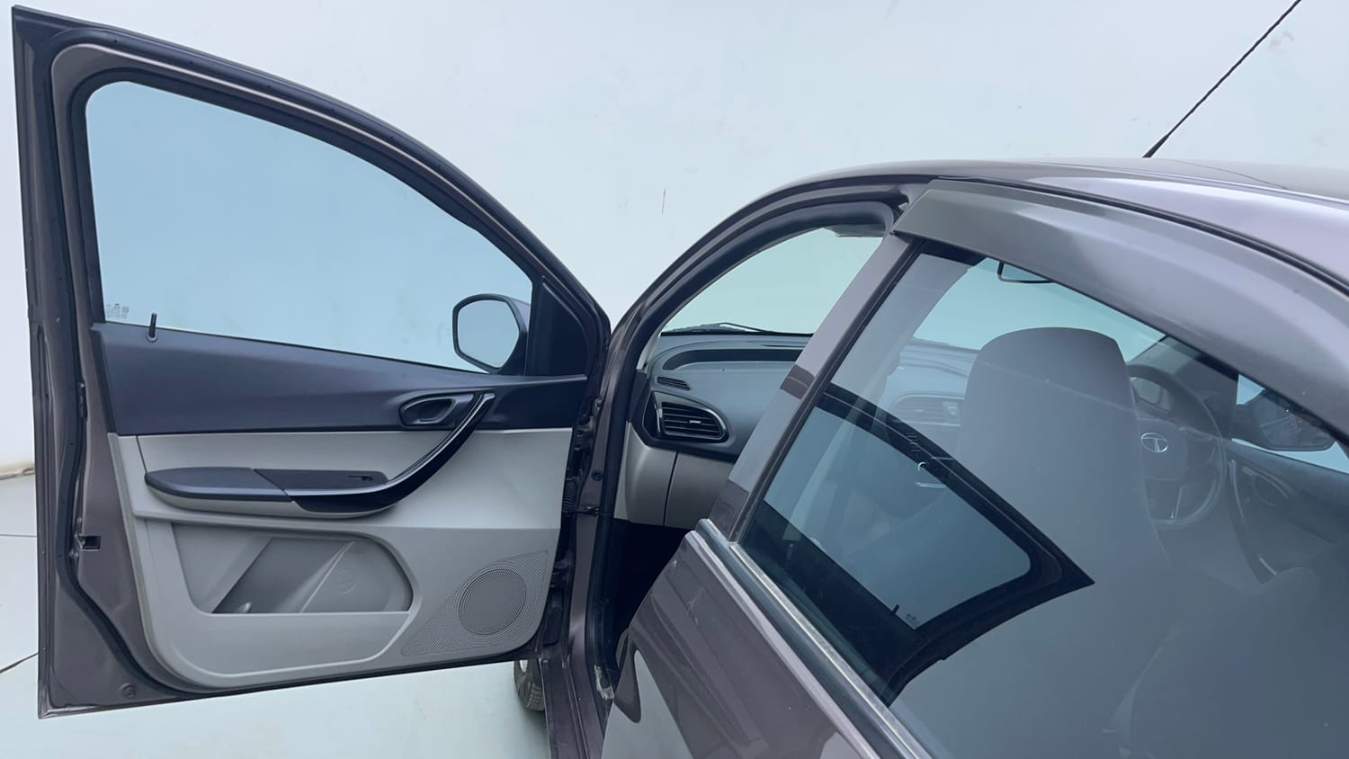 Used 2018 Tata Tiago Revotron XT Petrol Manual interior LEFT FRONT DOOR OPEN VIEW