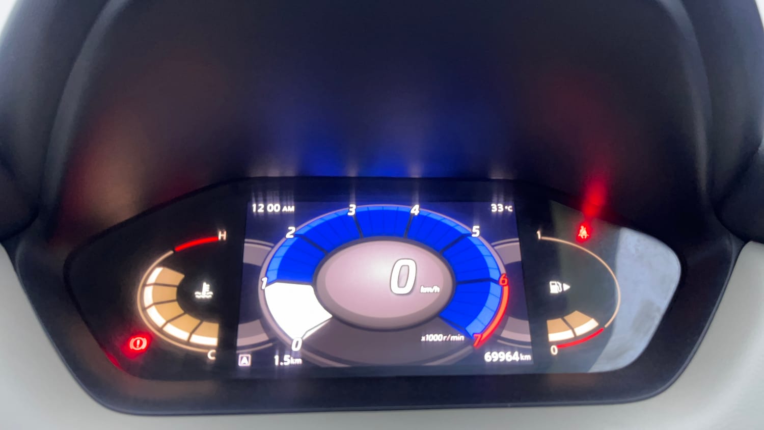 Used 2023 Nissan Magnite XV Petrol Manual interior CLUSTERMETER VIEW