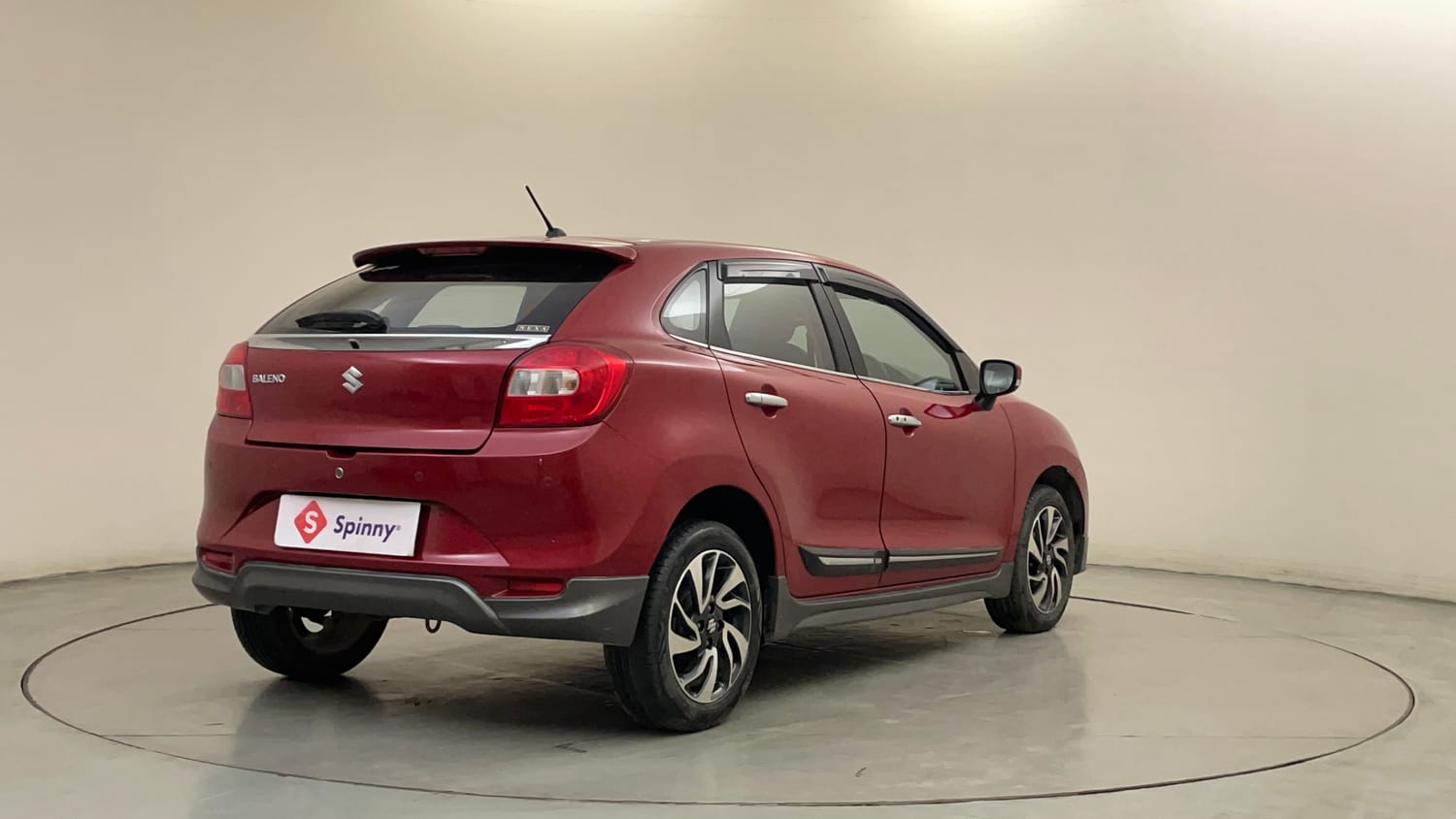 Used 2019 Maruti Suzuki Baleno Zeta Petrol Manual exterior RIGHT REAR CORNER VIEW