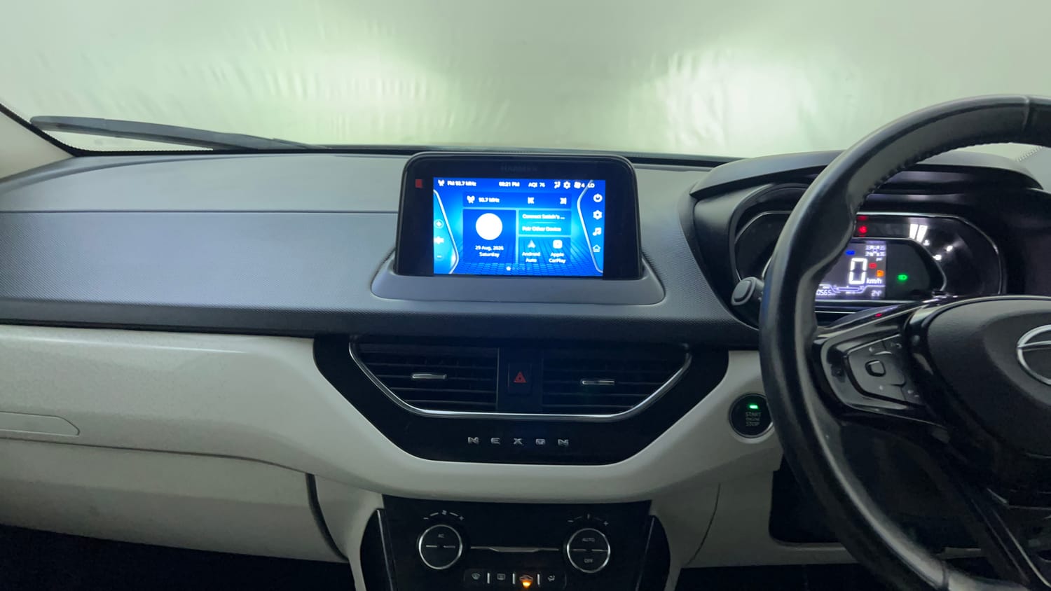 Used 2022 Tata Nexon XZA Plus (Premium) Petrol Automatic interior MUSIC SYSTEM & AC CONTROL VIEW