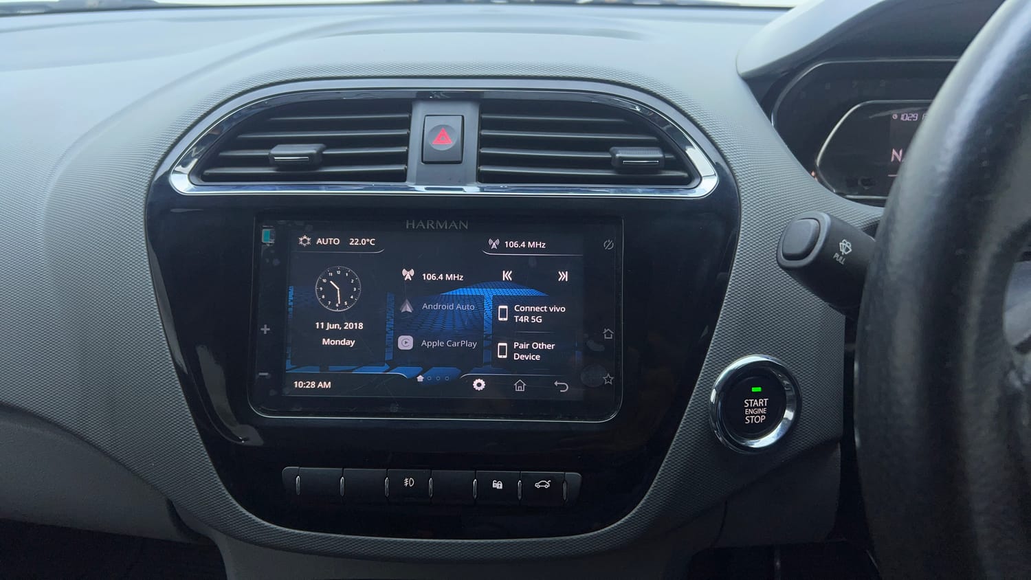 Used 2022 Tata Tigor XZA Plus Petrol Automatic top_features Integrated (in-dash) music system
