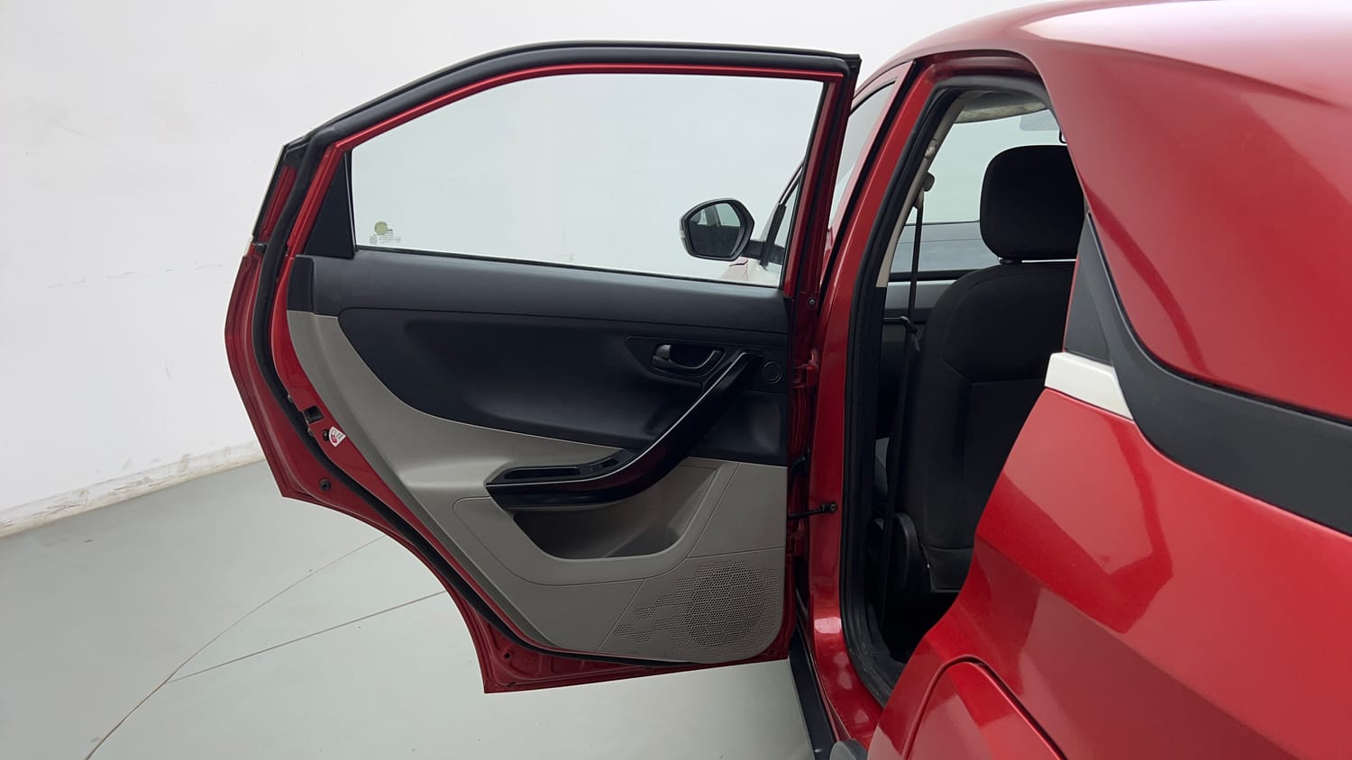 Used 2018 Tata Nexon XM Petrol Manual interior LEFT REAR DOOR OPEN VIEW