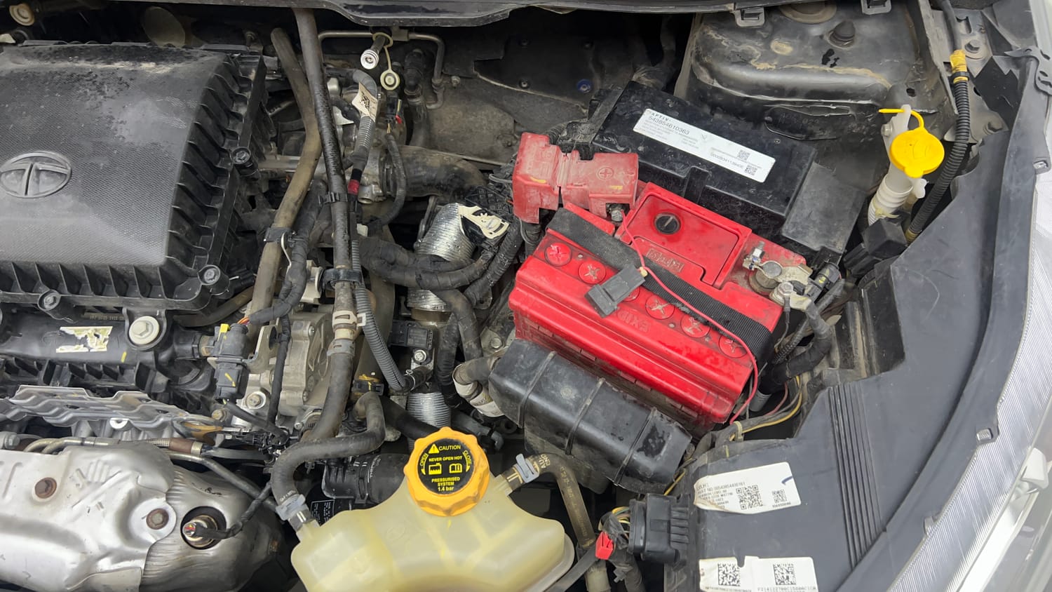 Used 2024 Tata Nexon XMA (S) Petrol Automatic engine ENGINE LEFT SIDE VIEW