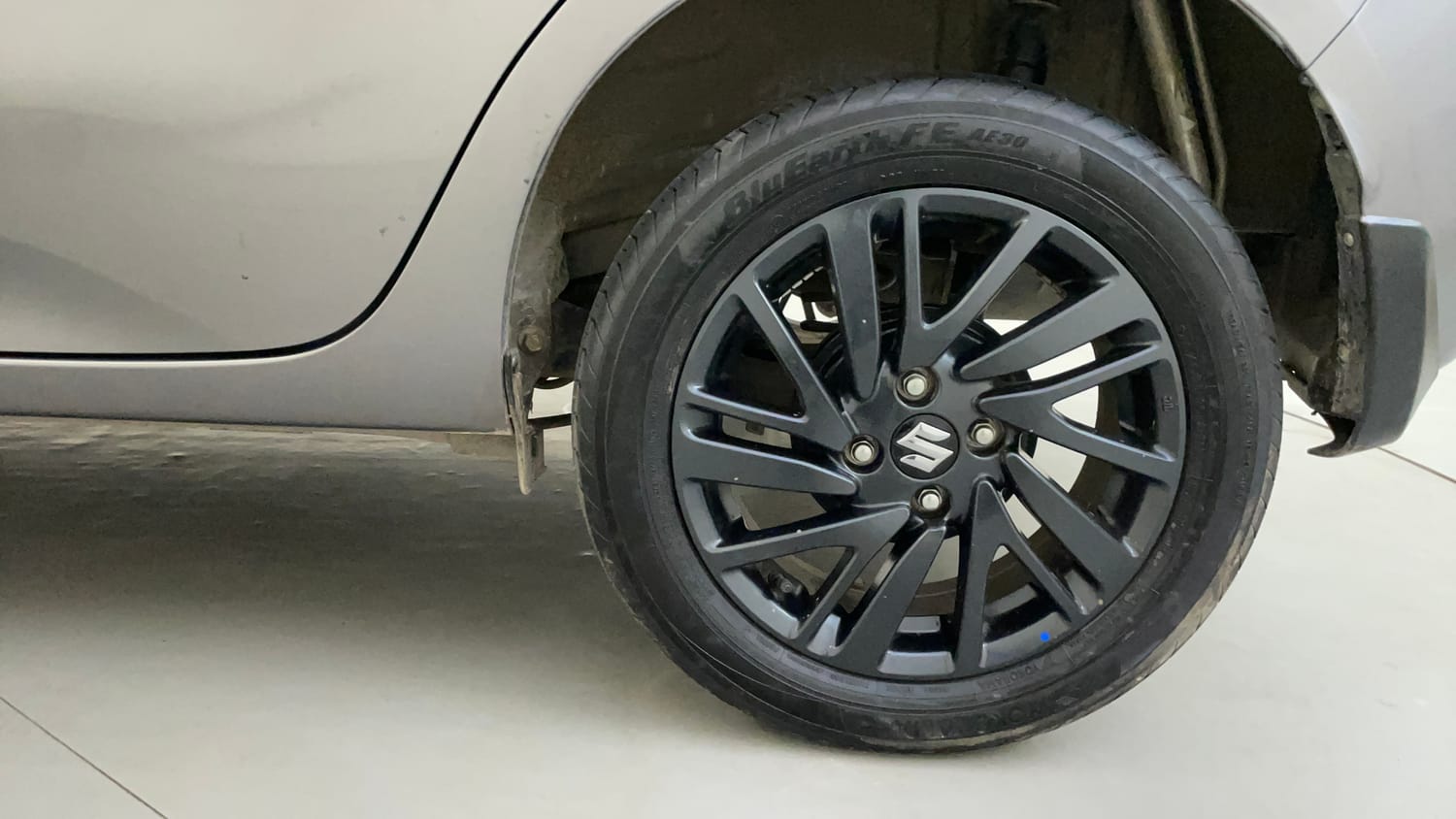 Used 2023 Maruti Suzuki Celerio ZXi Plus AMT Petrol Automatic tyres LEFT REAR TYRE RIM VIEW