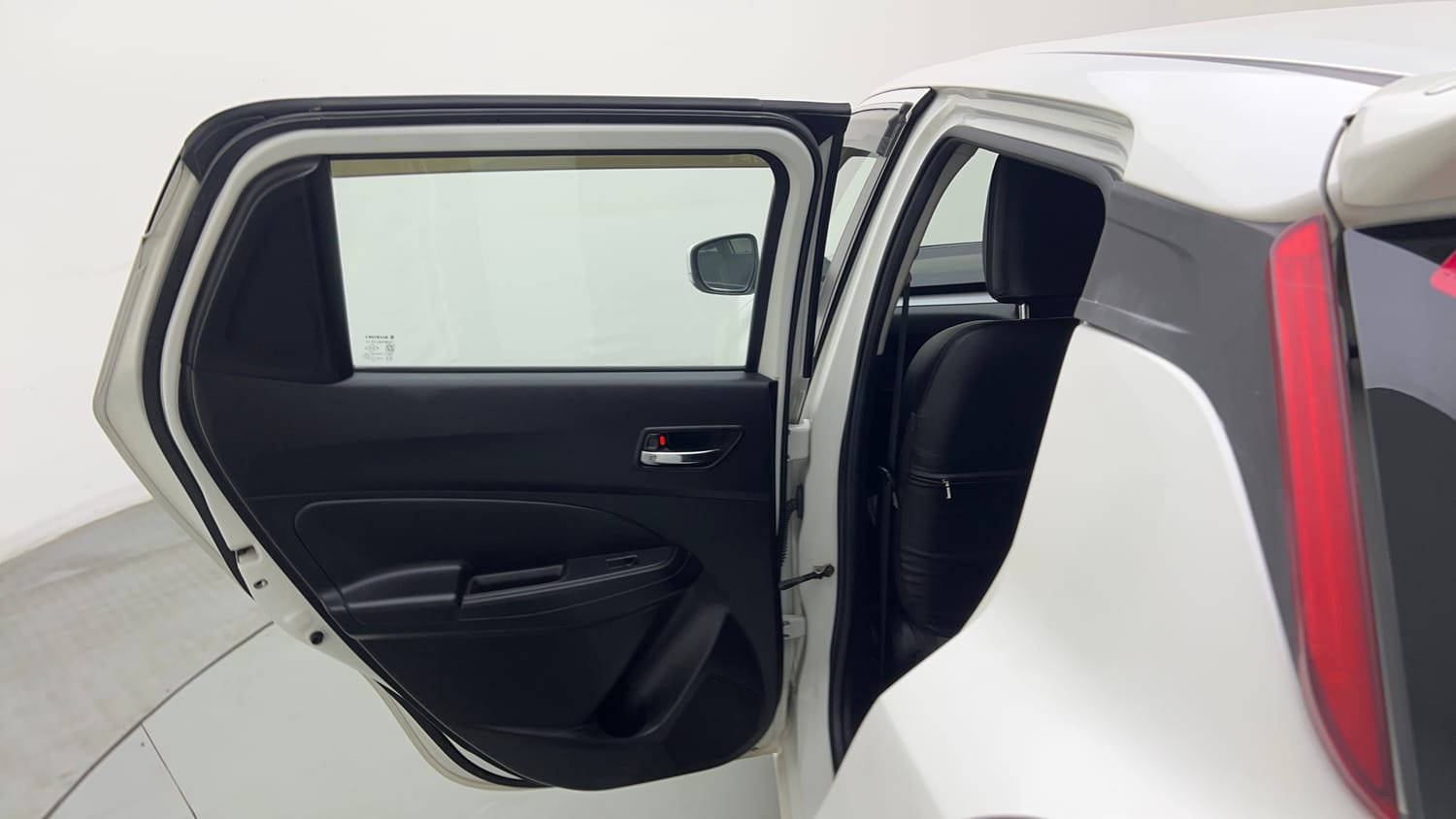 Used 2023 Maruti Suzuki Swift VXi Petrol Manual interior LEFT REAR DOOR OPEN VIEW