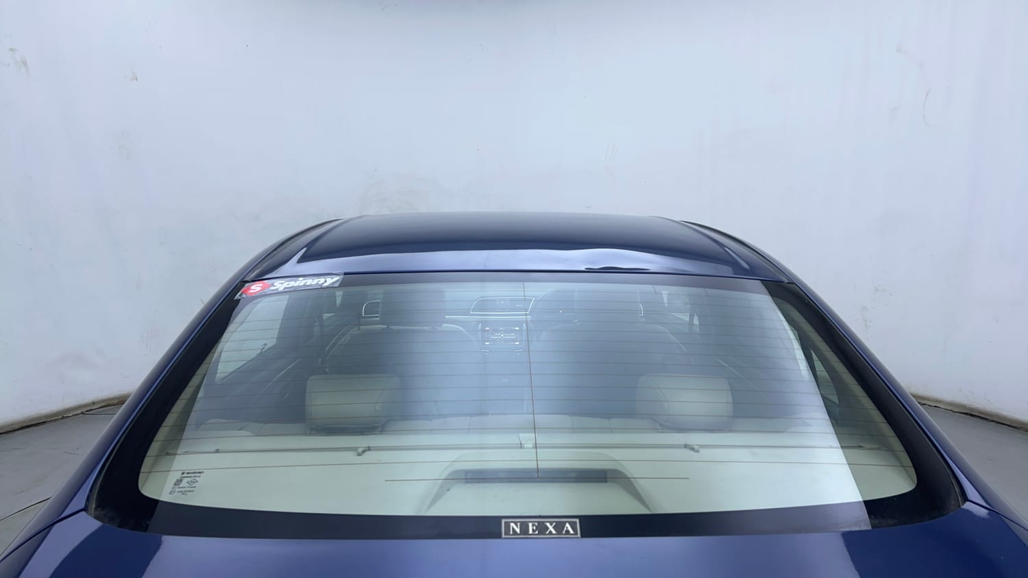 Used 2019 Maruti Suzuki Ciaz Alpha Hybrid 1.5 AT Petrol Automatic exterior BACK WINDSHIELD VIEW