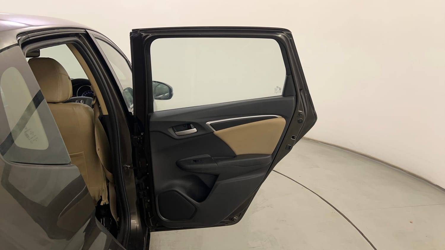 Used 2017 Honda Jazz V AT Petrol Petrol Automatic interior RIGHT REAR DOOR OPEN VIEW