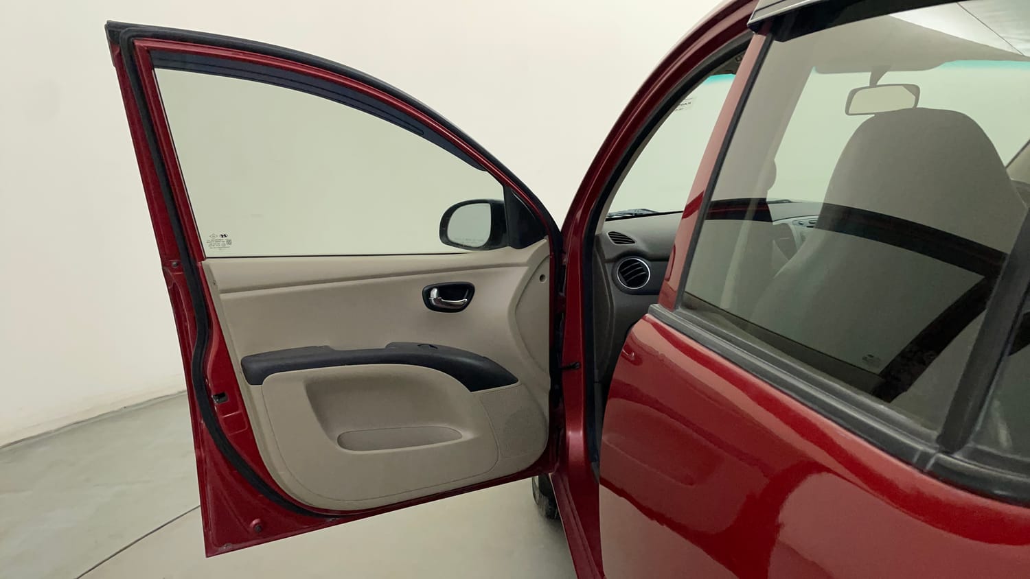 Used 2012 Hyundai i10 Sportz 1.2 AT Kappa2 Petrol Automatic interior LEFT FRONT DOOR OPEN VIEW