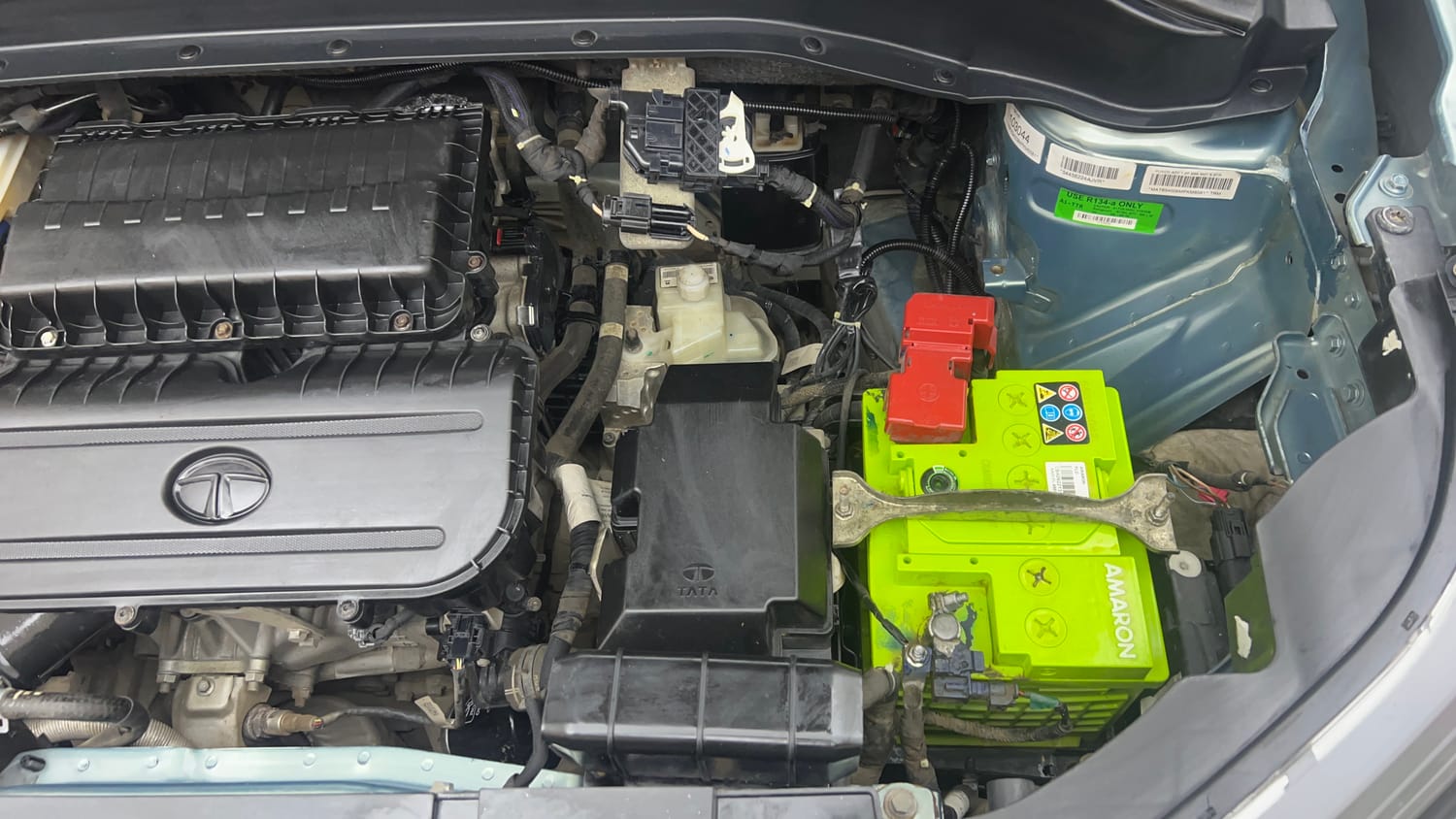 Used 2021 Tata Punch Adventure AMT Petrol Automatic engine ENGINE LEFT SIDE VIEW
