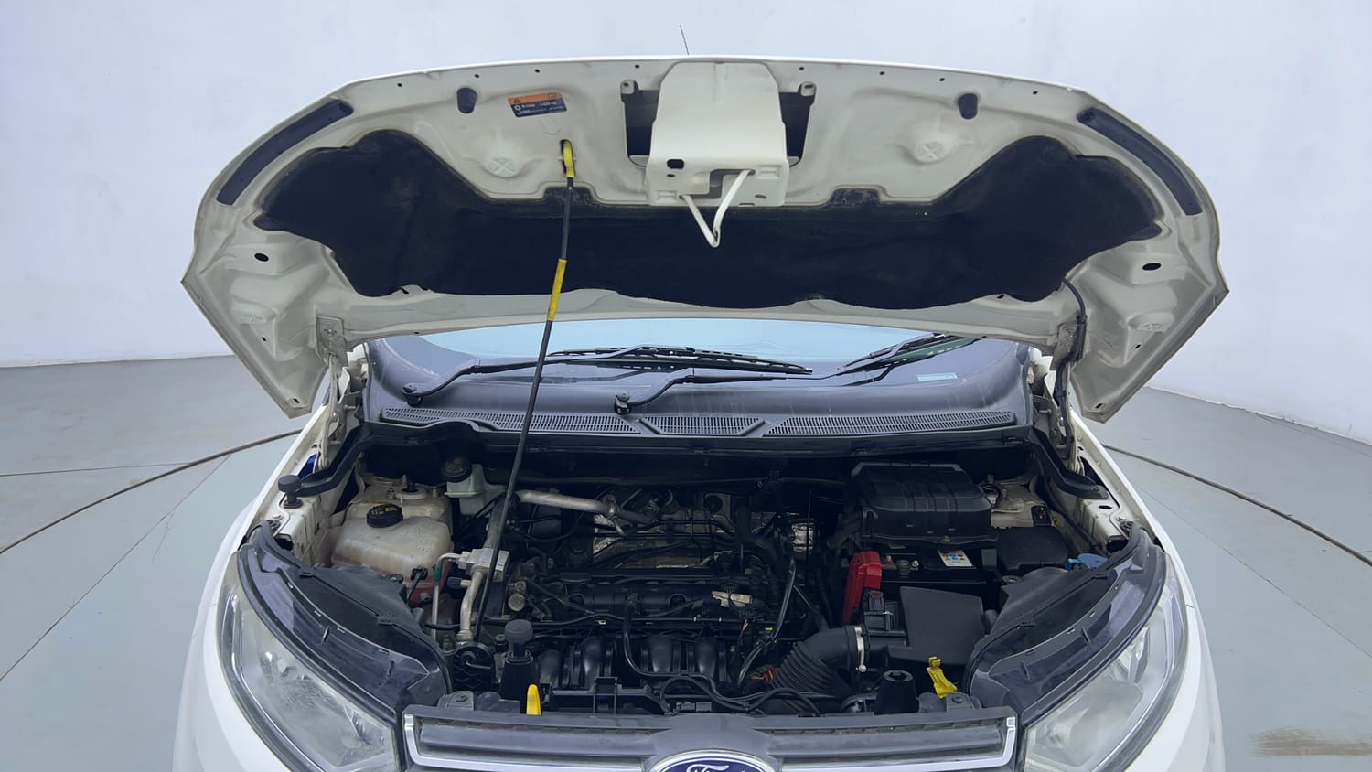Used 2016 Ford EcoSport Titanium 1.5L Ti-VCT AT Petrol Automatic engine ENGINE & BONNET OPEN FRONT VIEW