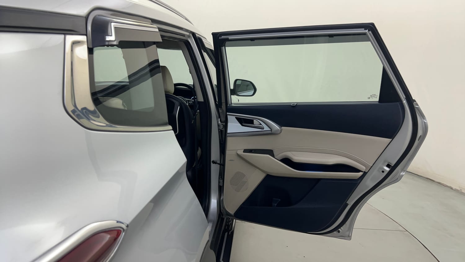 Used 2024 Kia Carens Luxury Plus 1.5 Turbo Petrol DCT 7 STR Petrol Automatic interior RIGHT REAR DOOR OPEN VIEW