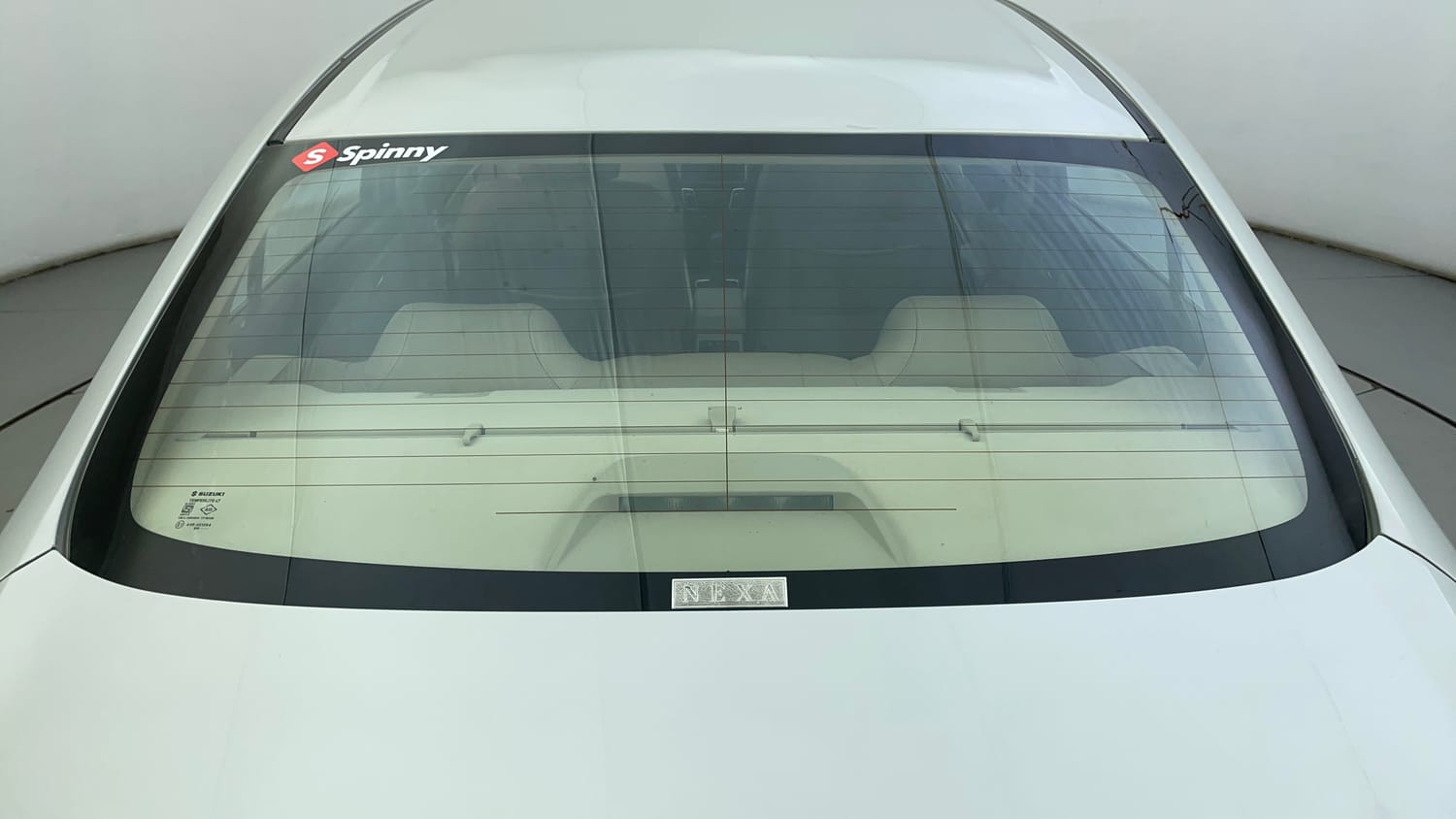 Used 2017 Maruti Suzuki Ciaz Alpha 1.4 AT Petrol Automatic exterior BACK WINDSHIELD VIEW