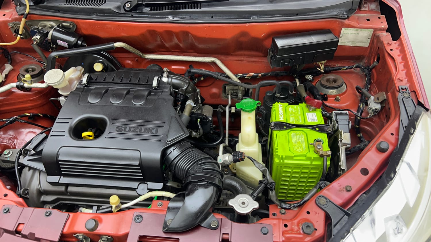 Used 2015 Maruti Suzuki Alto K10 VXi Petrol Manual engine ENGINE LEFT SIDE VIEW