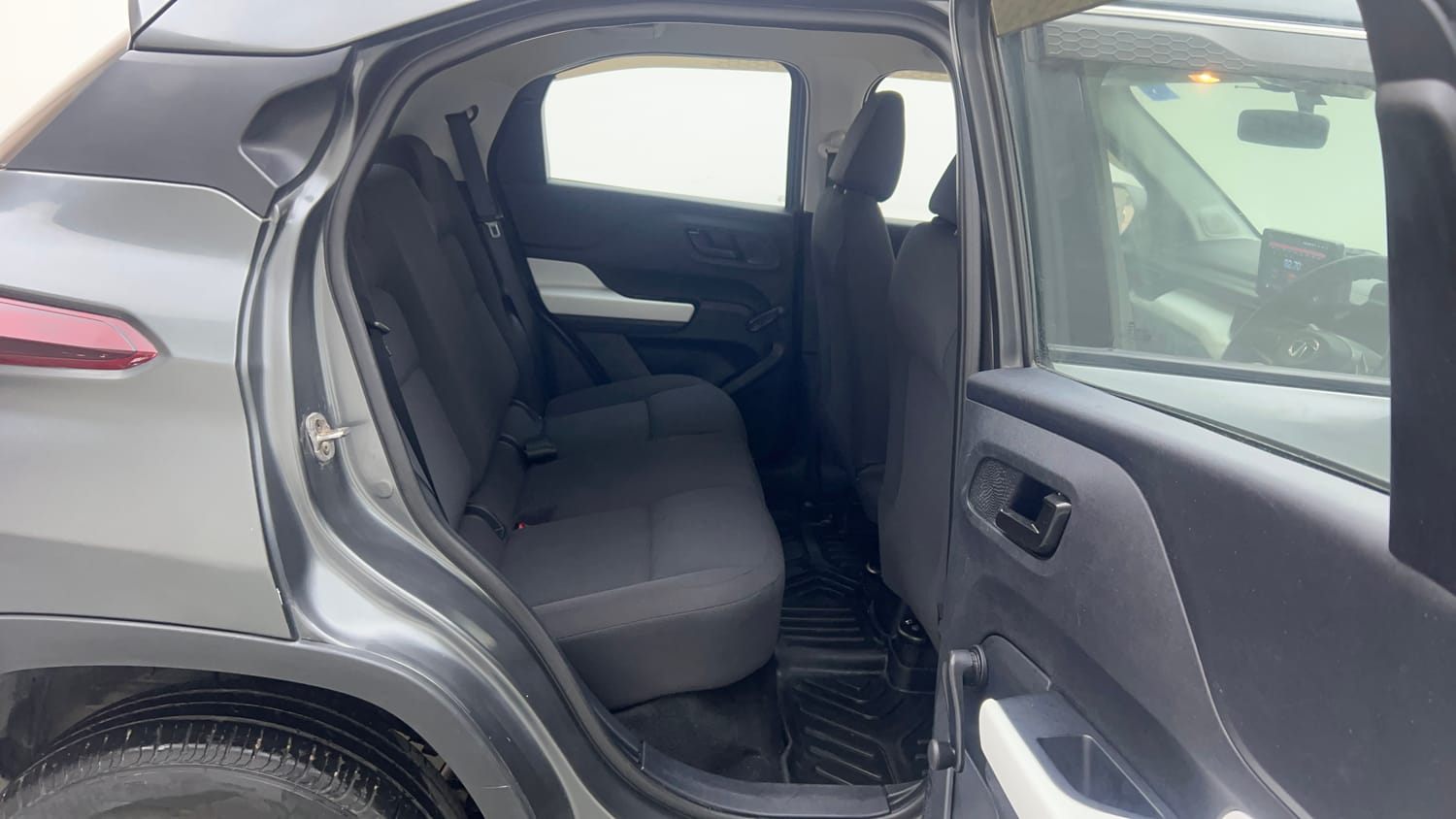 Used 2022 Tata Punch Pure MT Petrol Manual interior RIGHT SIDE REAR DOOR CABIN VIEW