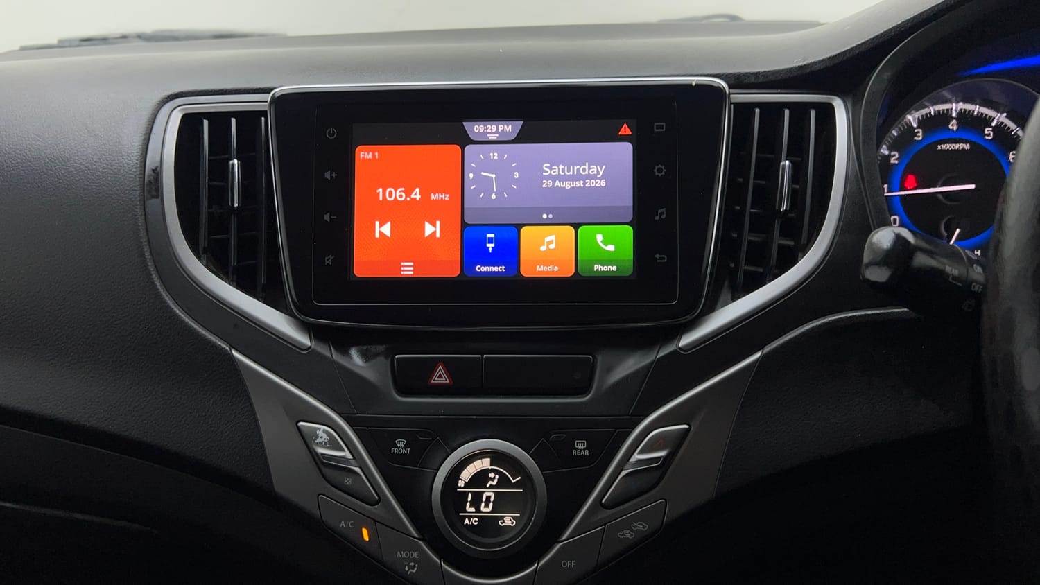 Used 2021 Maruti Suzuki Baleno Zeta Petrol Manual top_features Integrated (in-dash) music system