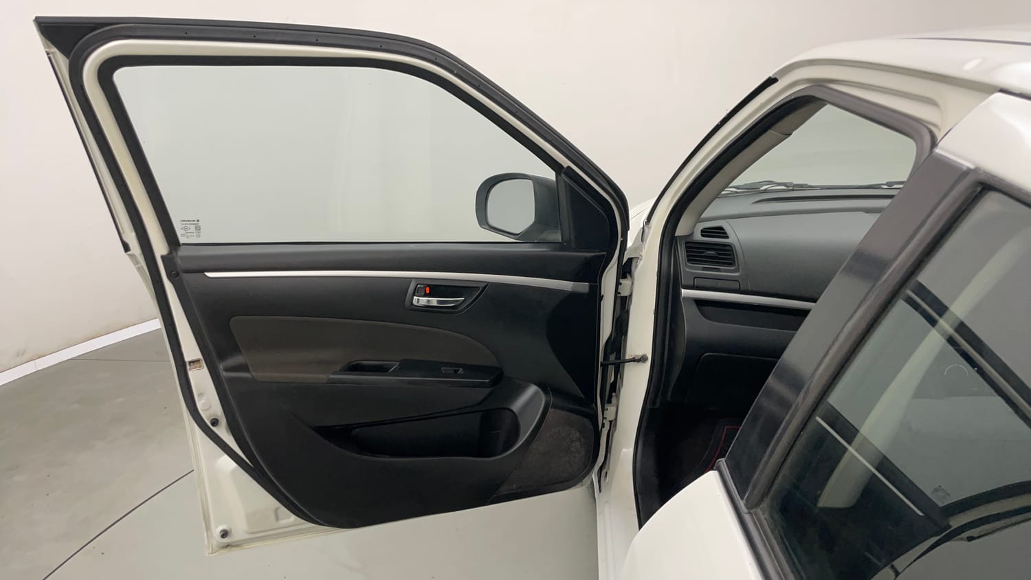 Used 2013 Maruti Suzuki Swift VXi Petrol Manual interior LEFT FRONT DOOR OPEN VIEW