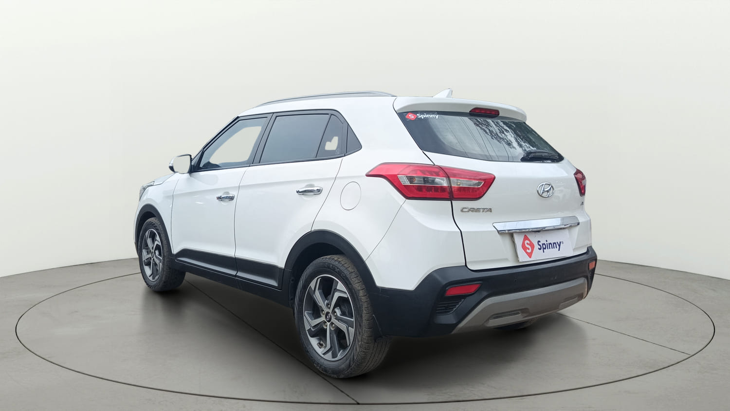 Used 2019 Hyundai Creta SX 1.6 AT CRDi Diesel Automatic exterior LEFT REAR CORNER VIEW