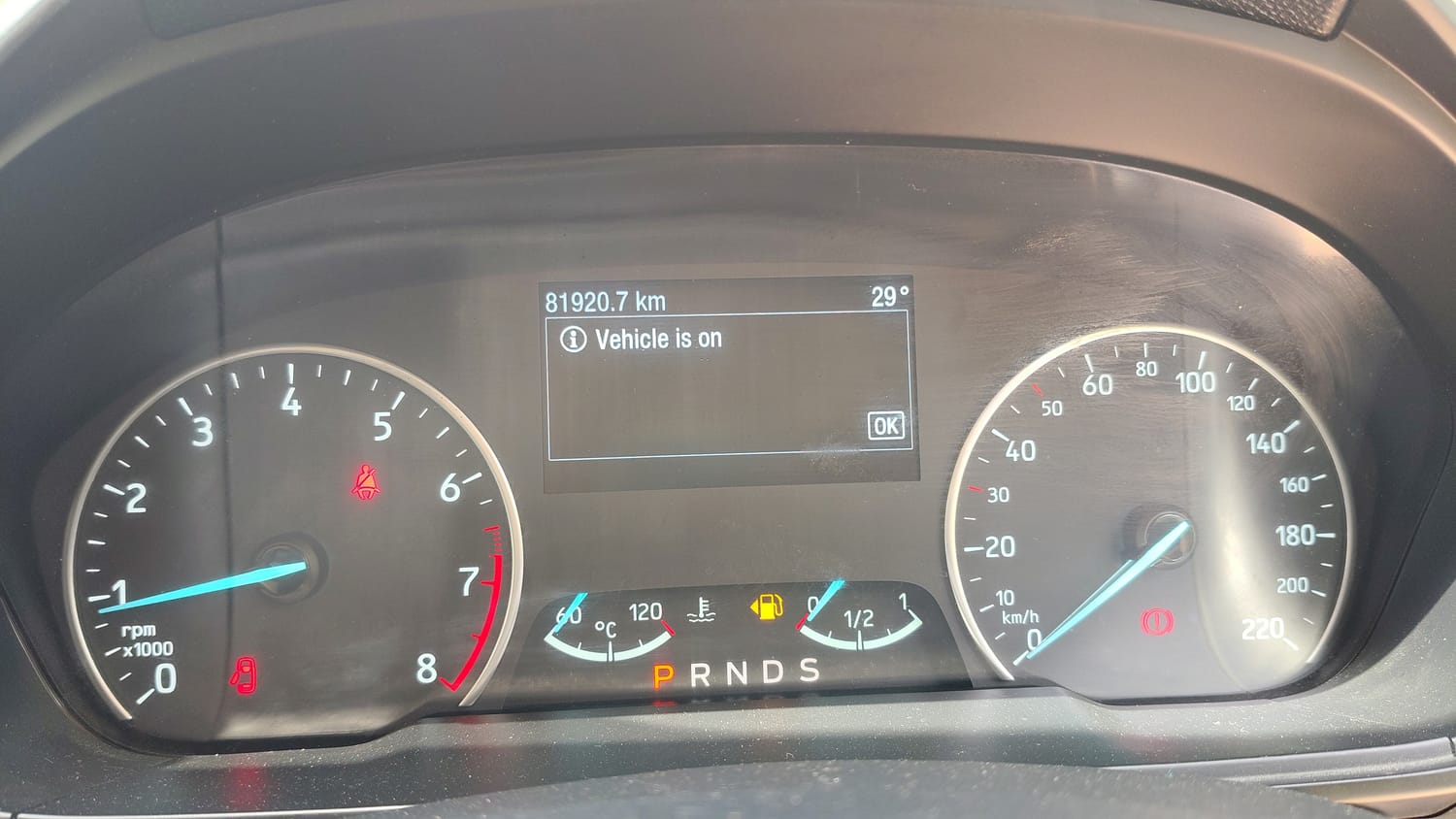 Used 2019 Ford EcoSport Titanium + 1.5L Ti-VCT AT Petrol Automatic interior CLUSTERMETER VIEW