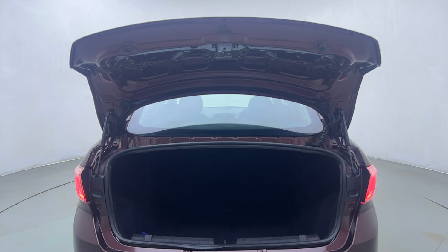 Used 2022 Tata Tigor XZA Plus Petrol Automatic interior DICKY DOOR OPEN VIEW