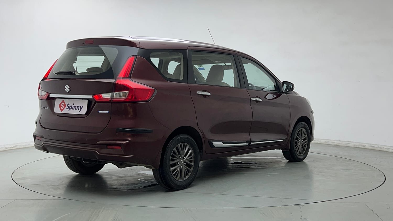 Used 2019 Maruti Suzuki New Ertiga ZXi Petrol Manual exterior RIGHT REAR CORNER VIEW