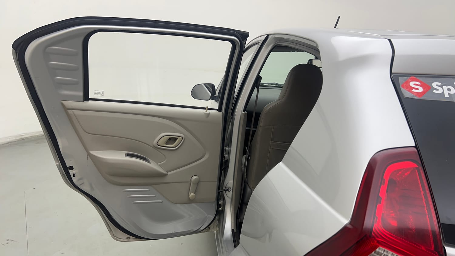Used 2017 Datsun Redi-GO S Petrol Manual interior LEFT REAR DOOR OPEN VIEW