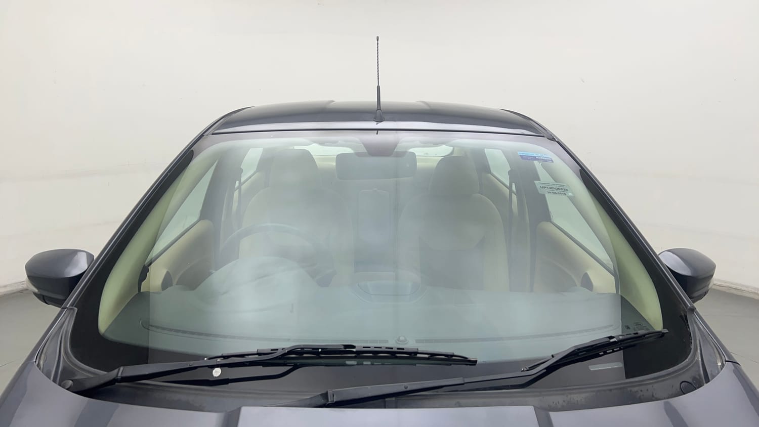 Used 2018 Ford Figo Aspire Titanium 1.2 Ti-VCT Petrol Manual exterior FRONT WINDSHIELD VIEW