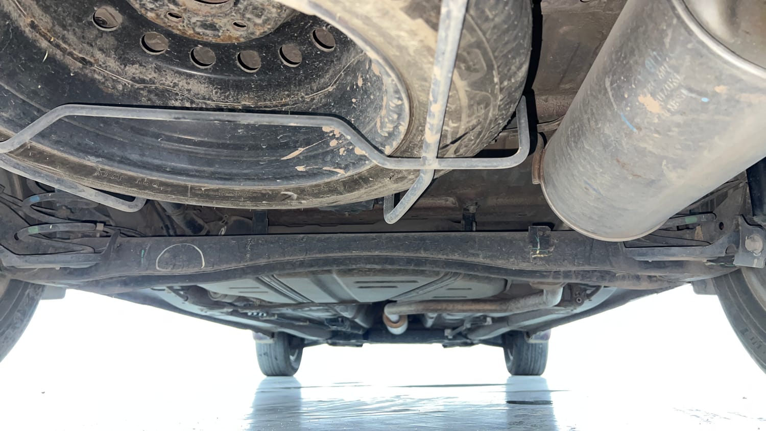 Used 2019 Maruti Suzuki New Ertiga ZXi Petrol Manual extra REAR UNDERBODY VIEW (TAKEN FROM REAR)