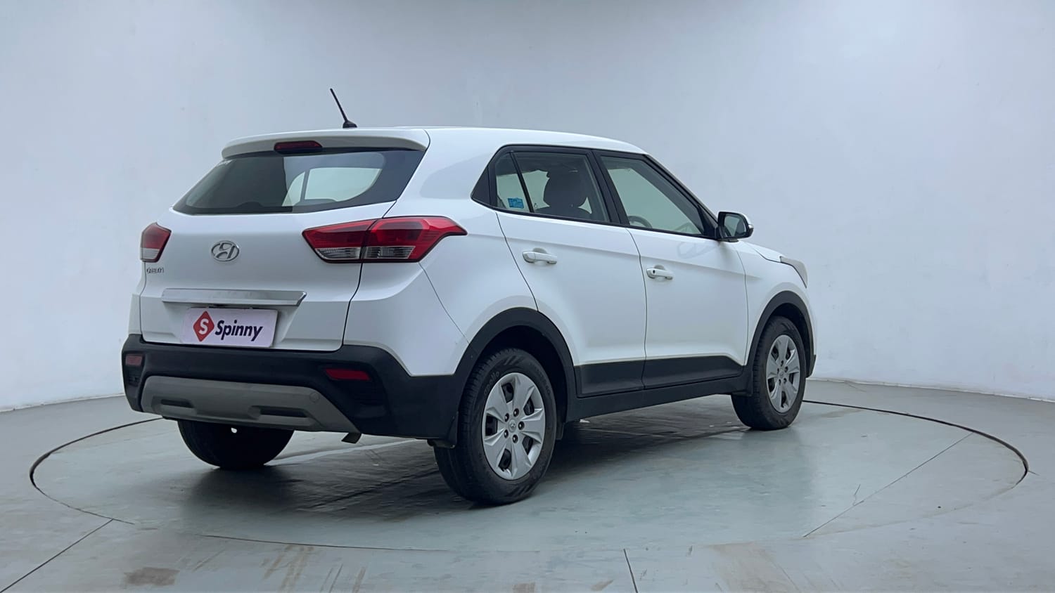 Used 2019 Hyundai Creta EX 1.6 Petrol Petrol Manual exterior RIGHT REAR CORNER VIEW