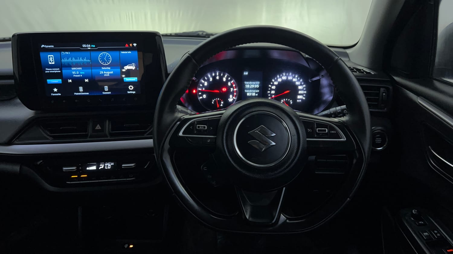 Used 2025 Maruti Suzuki Swift ZXi Plus Dual Tone AMT Petrol Automatic interior STEERING VIEW