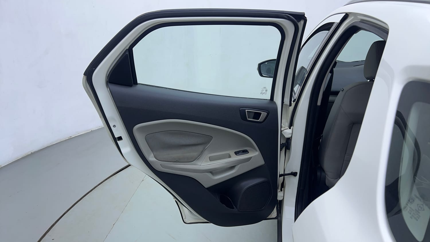 Used 2016 Ford EcoSport Titanium 1.5L Ti-VCT AT Petrol Automatic interior LEFT REAR DOOR OPEN VIEW