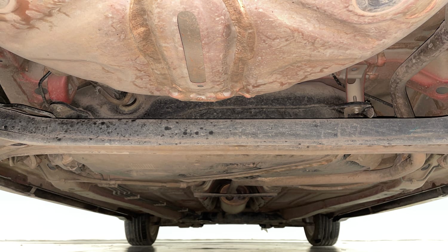 Used 2019 Maruti Suzuki Baleno Zeta Petrol Manual extra REAR UNDERBODY VIEW (TAKEN FROM REAR)