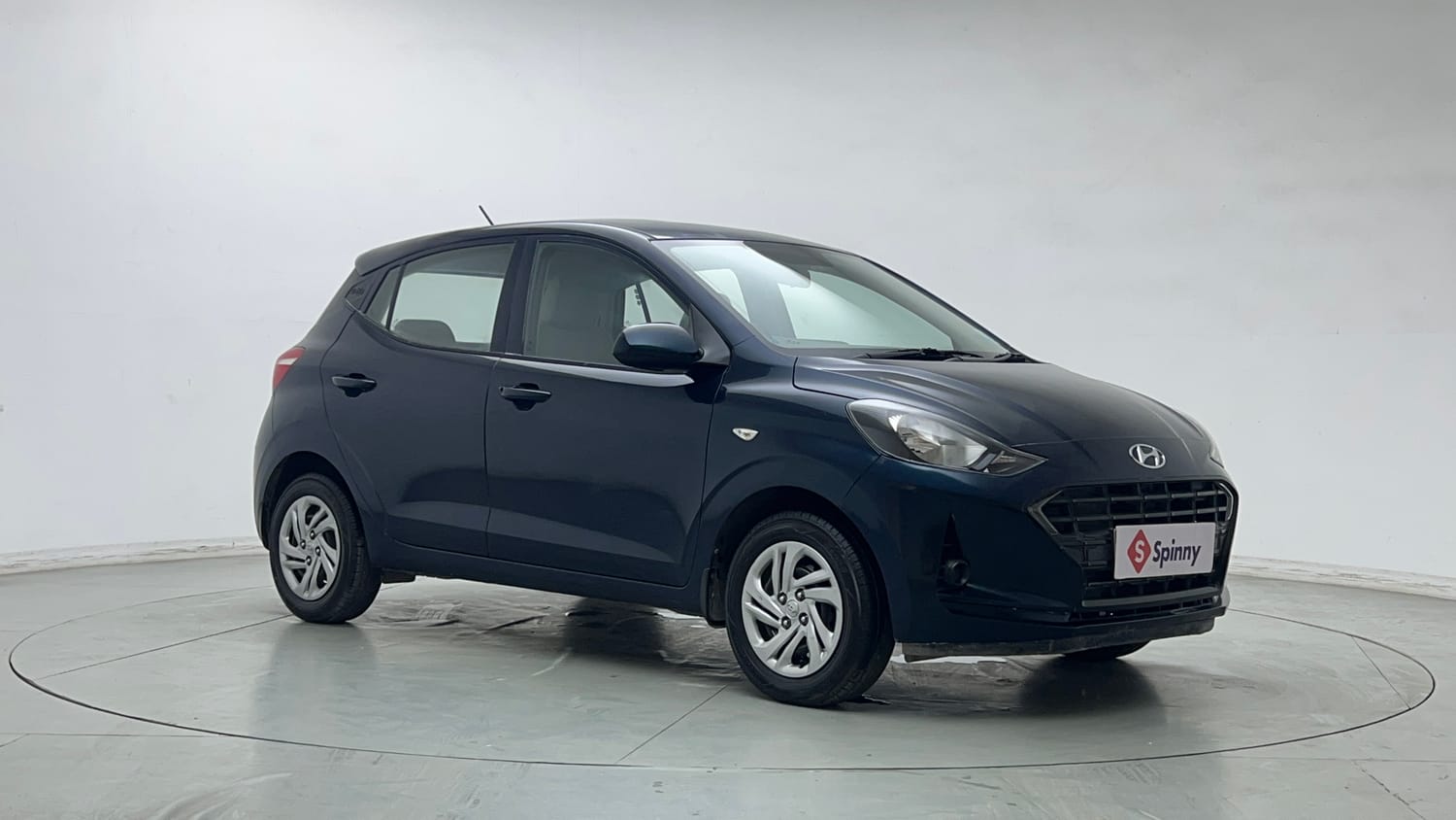Used 2021 Hyundai Grand i10 Nios Magna 1.2 Kappa VTVT Petrol Manual exterior RIGHT FRONT CORNER VIEW