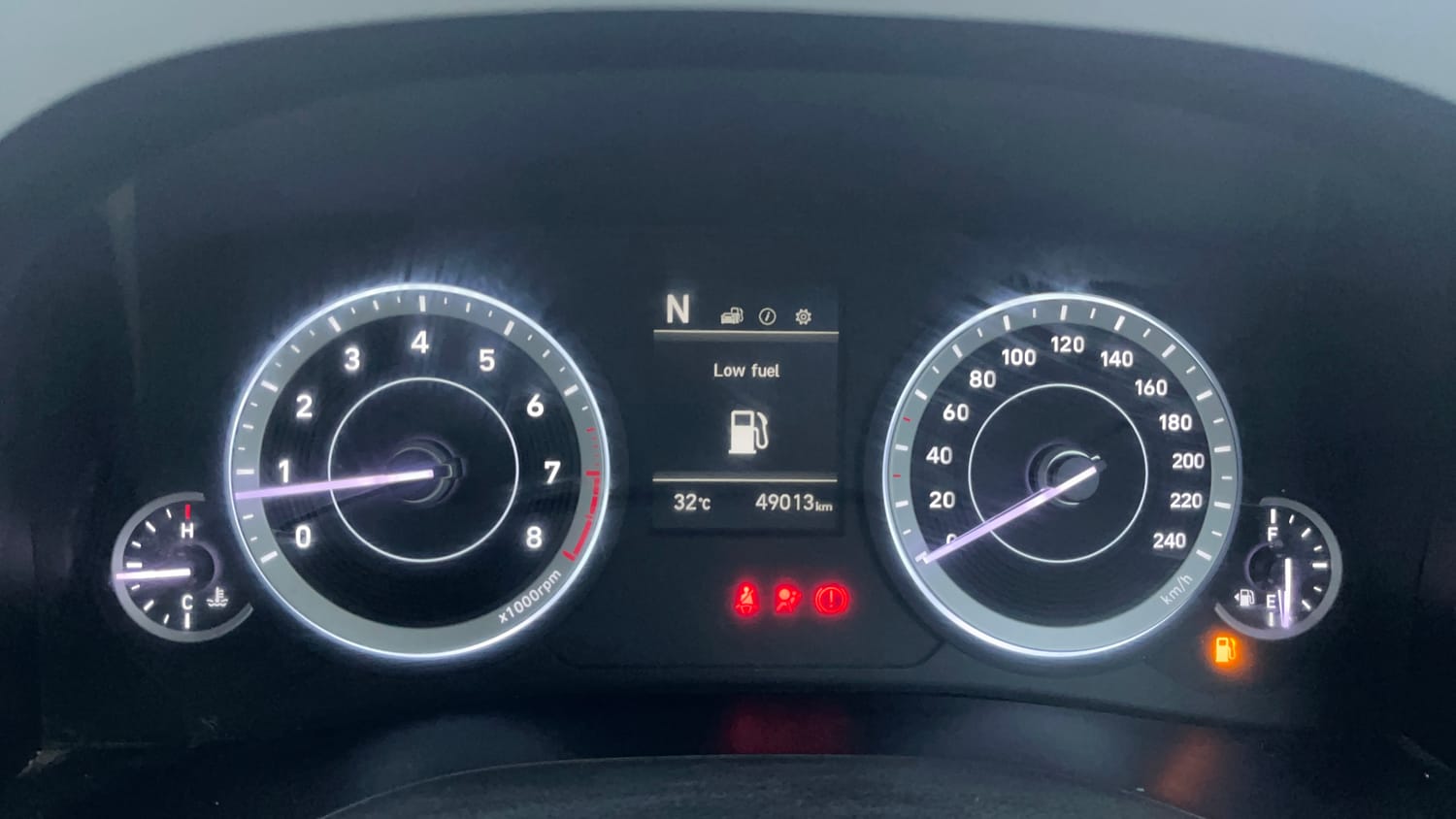 Used 2022 Hyundai Creta S 1.5 Petrol iMT Petrol Manual interior CLUSTERMETER VIEW