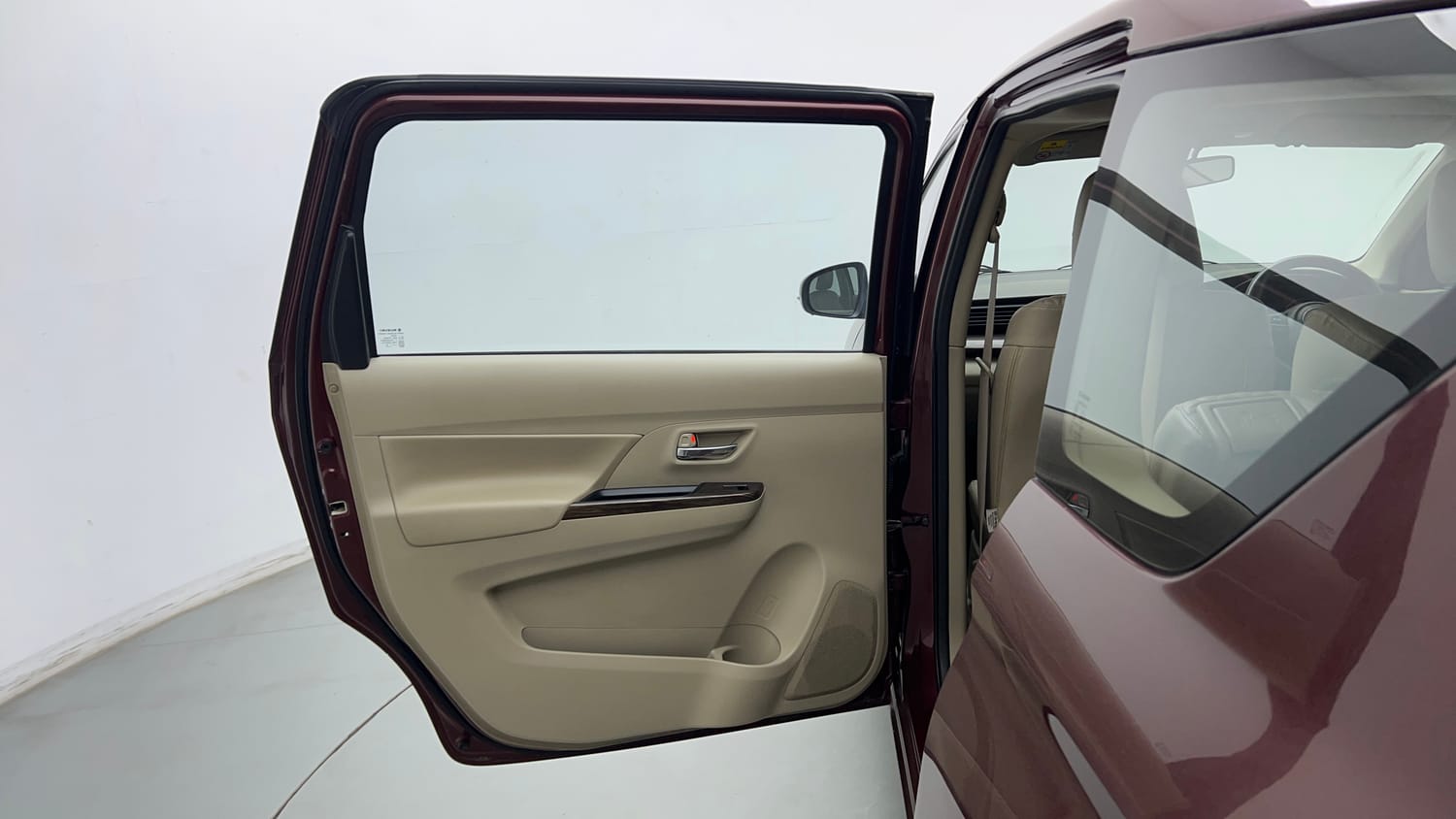 Used 2019 Maruti Suzuki New Ertiga ZXi Petrol Manual interior LEFT REAR DOOR OPEN VIEW