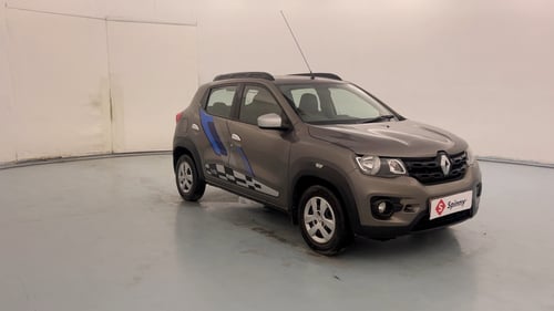 Used 2018 Renault Kwid 1.0 RXT AMT Opt Petrol Automatic exterior RIGHT FRONT CORNER VIEW