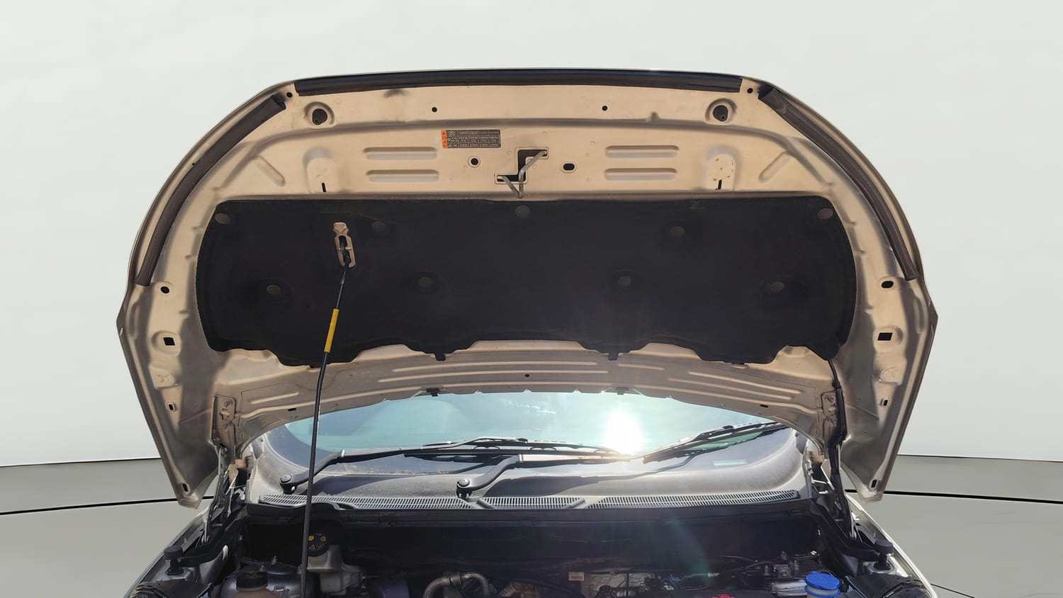Used 2019 Ford EcoSport Titanium + 1.5L Ti-VCT AT Petrol Automatic engine ENGINE & BONNET OPEN FRONT VIEW