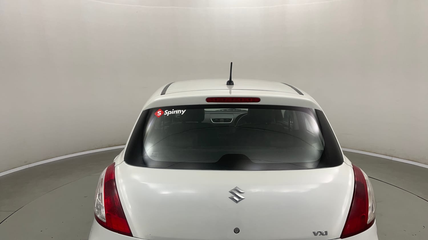 Used 2013 Maruti Suzuki Swift VXi Petrol Manual exterior BACK WINDSHIELD VIEW