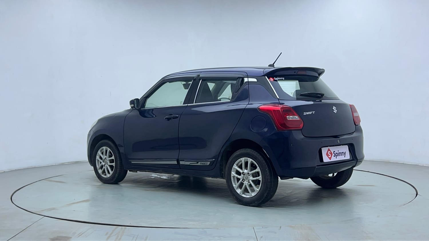 Used 2018 Maruti Suzuki Swift ZXi AMT Petrol Automatic exterior LEFT REAR CORNER VIEW