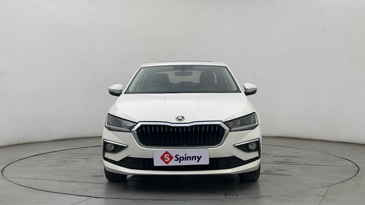 Used 2022 Skoda Slavia Style 1.0L TSI MT Petrol Manual exterior FRONT VIEW