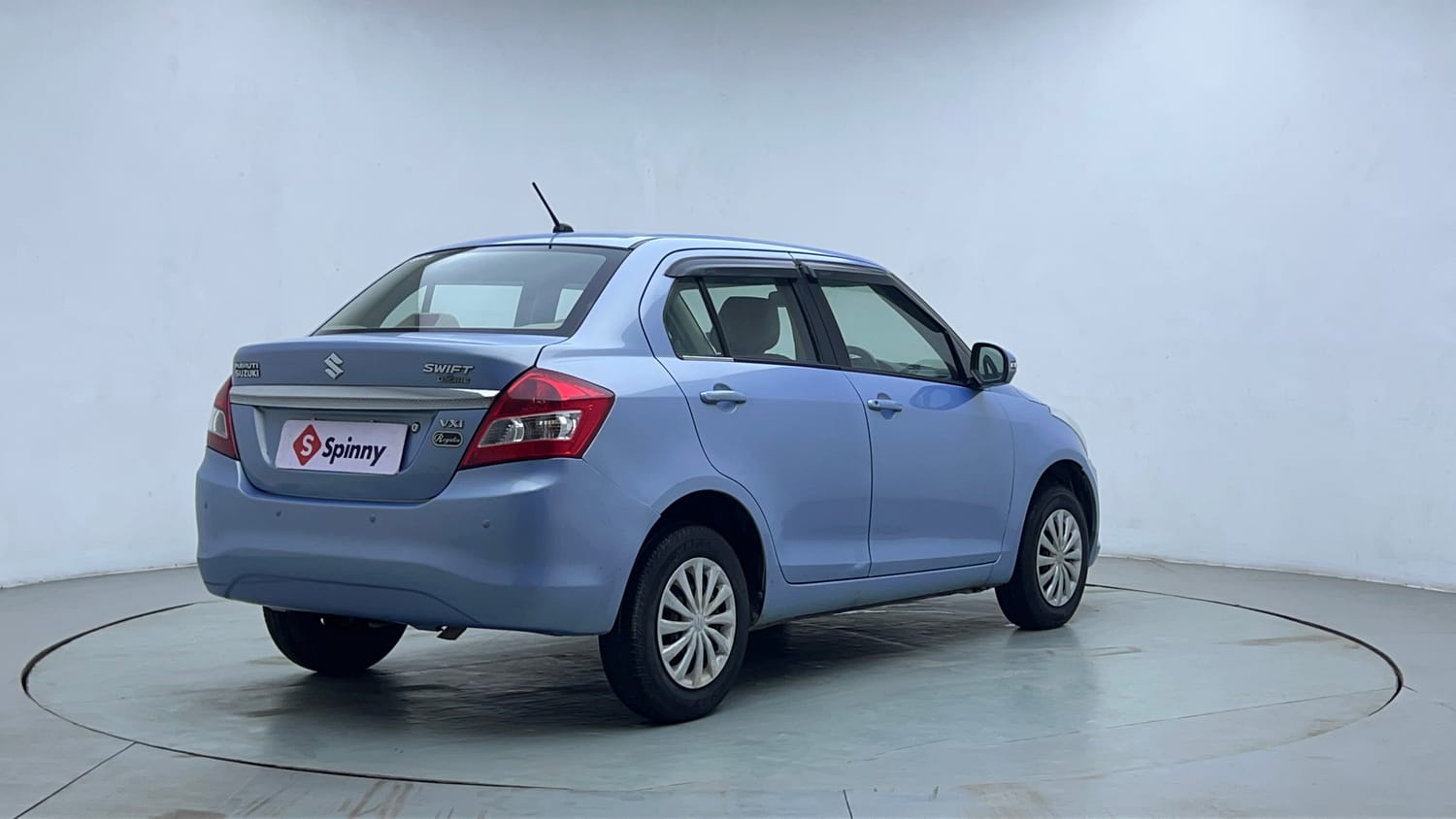 Used 2015 Maruti Suzuki Swift Dzire VXI Petrol Manual exterior RIGHT REAR CORNER VIEW